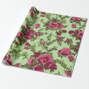 Victorian Rosa ros Presentpapper