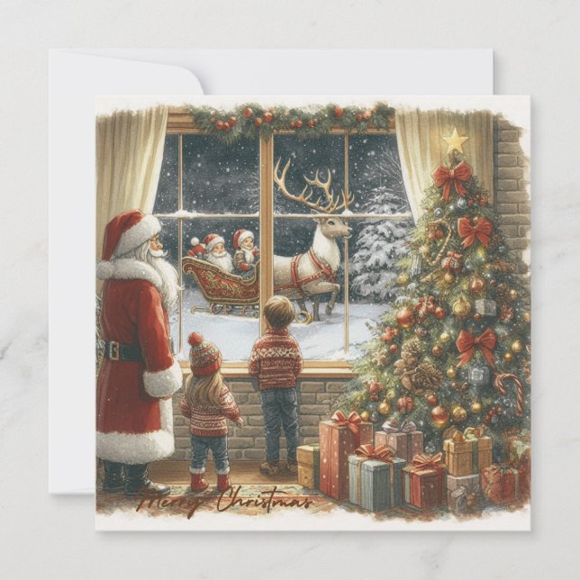 Victorian Rustic-julkort (Framsida)