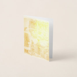 Victorian Rustic-julkort Folierat Kort