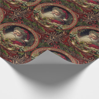 Victorian Santa Presentpapper