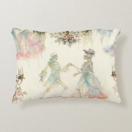 Victorian Skeleton Ballroom Prydnadskudde