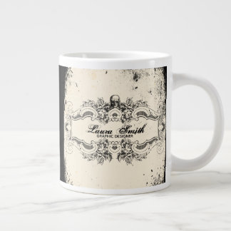 Victorian Skull Jumbo Mugg