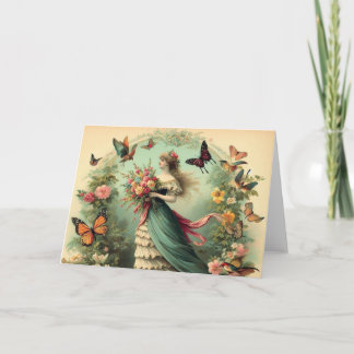 Victorian Snöre Kort