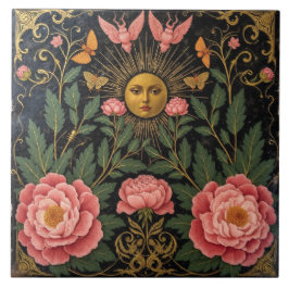 Victorian Sol Maiden Kakelplatta