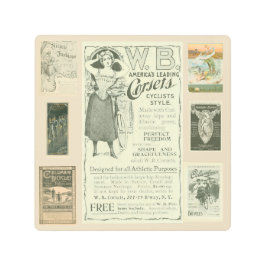 Victorian som cyklar annonseringar