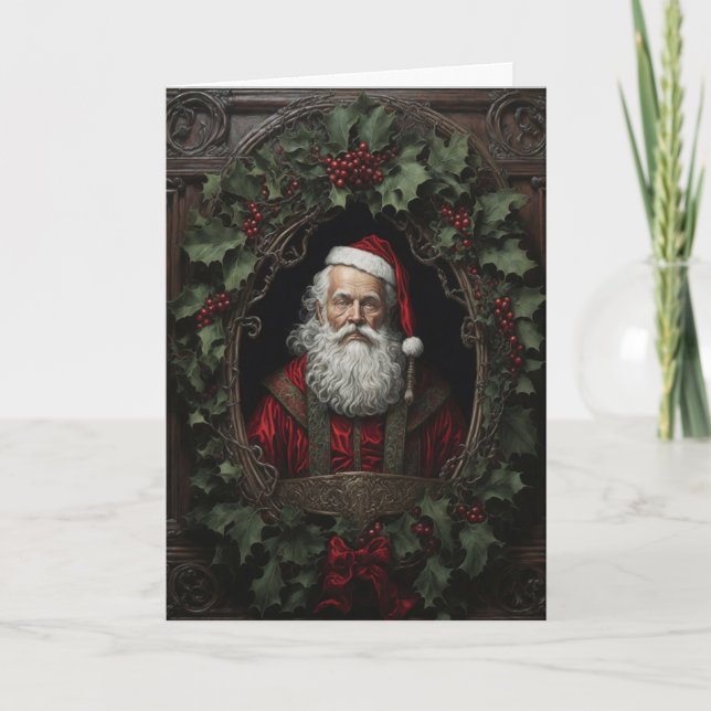 Victorian St. Nick Tack Kort (Framsida)