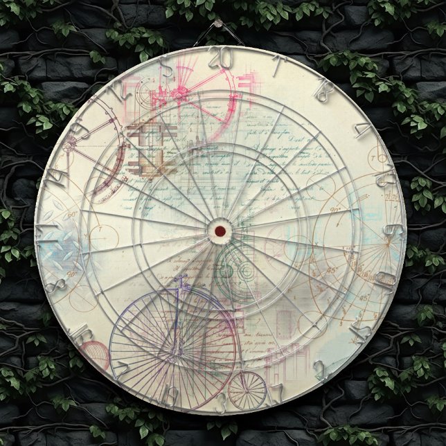 Victorian Steampunk | Pastel för vattenfärgsprunge Darttavla (Skapare uppladdad)