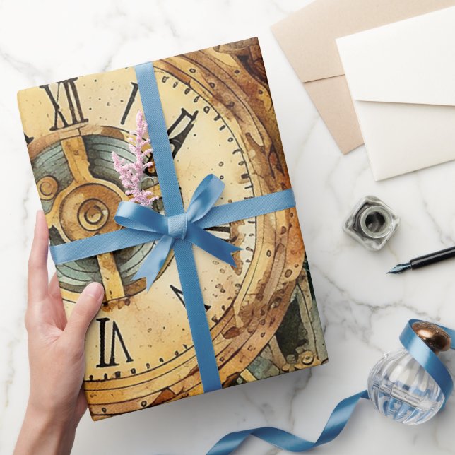 Victorian Steampunk Presentpapper (Gifting)