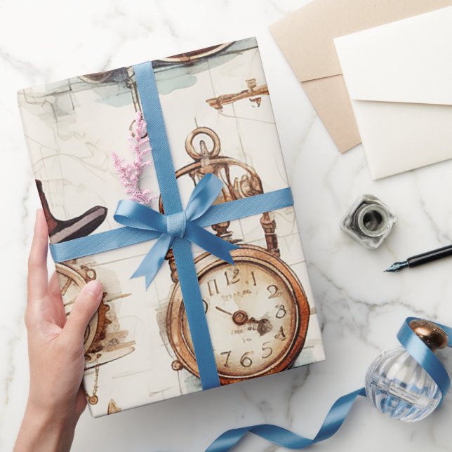 Victorian Steampunk Presentpapper (Gifting)