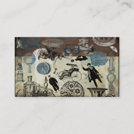 Victorian Steampunk Visitkort
