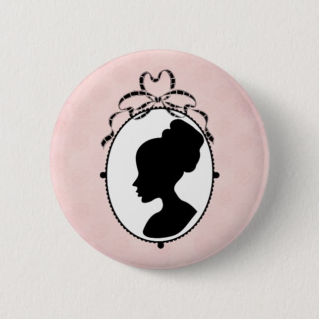 Victorian Stil 60s Cameo Knapp (Framsida)