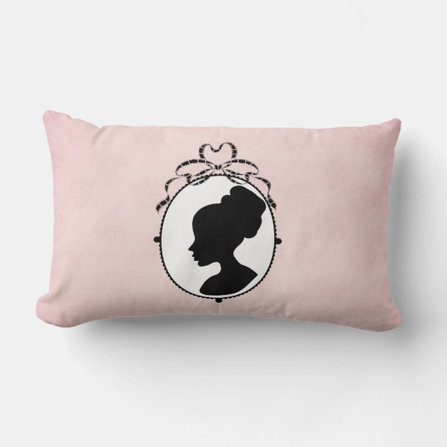 Victorian Stil 60s Cameo Lumbarkudde (Framsida)