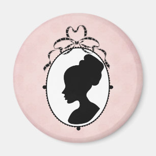 Victorian Stil 60s Cameo Magnet