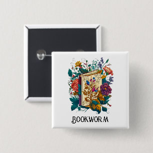 Victorian stil Bookworm design Knapp