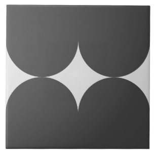 Victorian Stil Circles Mönster Tile Kakelplatta