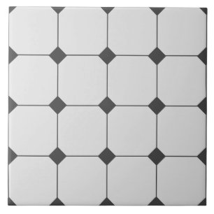 Victorian Stil Geometric Mönster Tile Kakelplatta