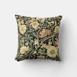 Victorian-style floral pattern  kudde