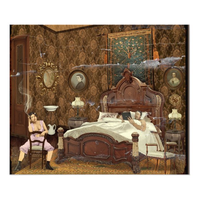 Victorian Tablet Fototryck (Framsidan)