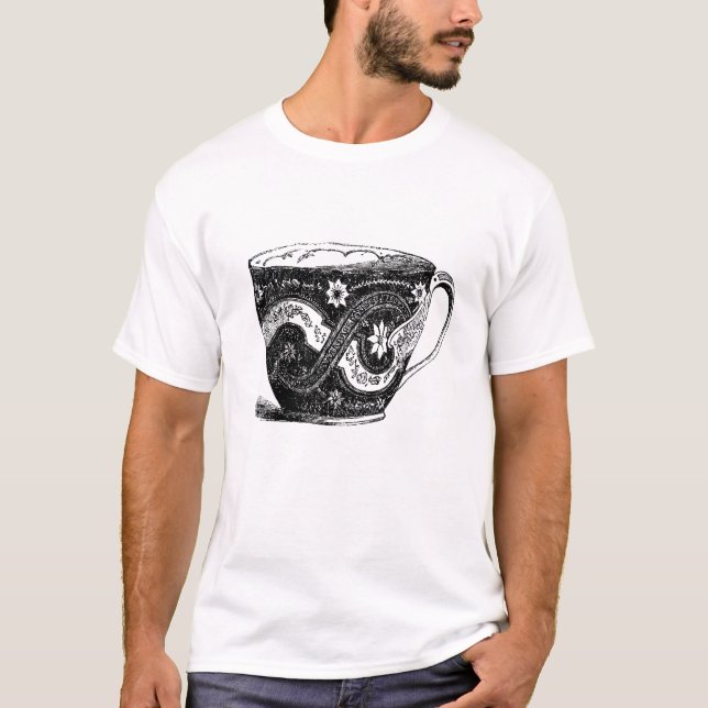 Victorian Tea Kopp T Shirt (Framsida)