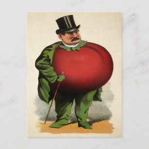 Victorian Tomato Man Vykort