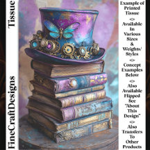 Victorian Top hat & Antique Bokar CZ5R Decoupage
