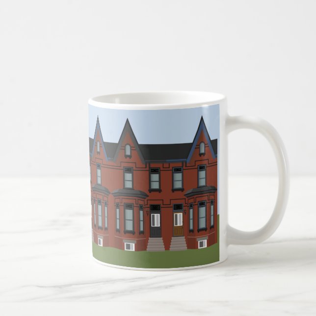 Victorian Townhouse Mugg (Höger)