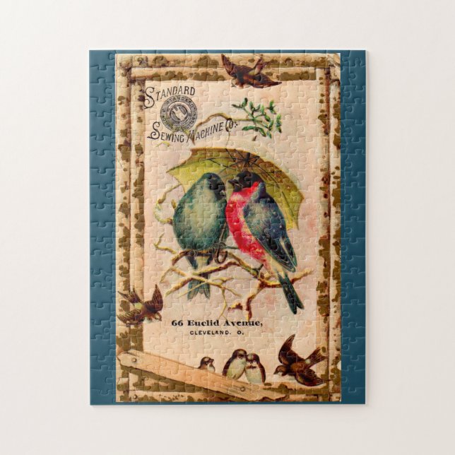 Victorian Trade Card Standard Sewing Maskin Co. Pussel (Vertikal)