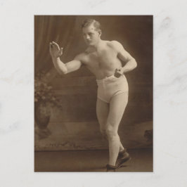 Victorian Underwear Model Vykort