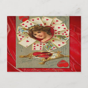 Victorian Valentine, Hearts drottning Helg Vykort