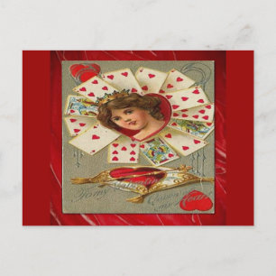 Victorian Valentine, Hearts drottning Helg Vykort