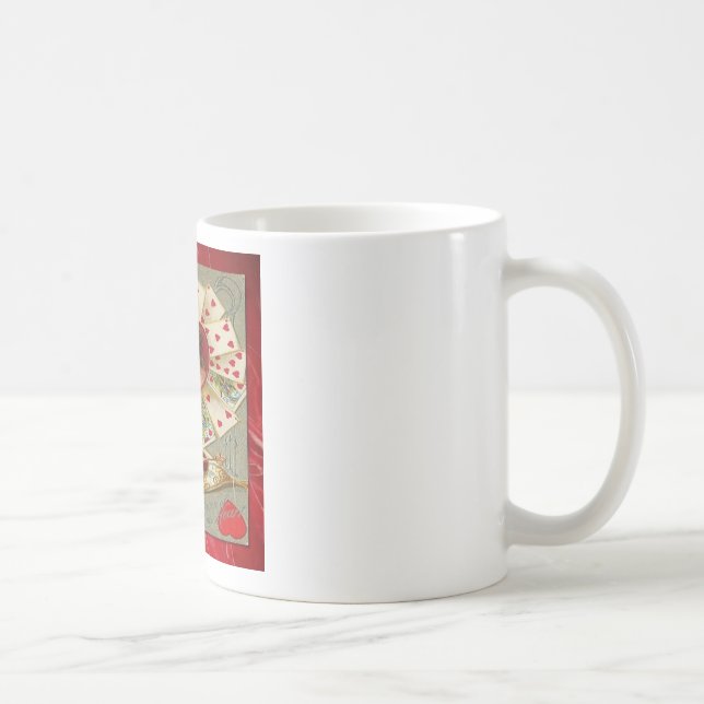 Victorian Valentine, Hearts drottning Kaffemugg (Höger)