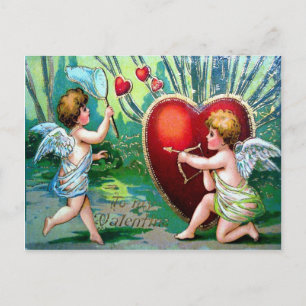 Victorian Valentine Helg Vykort