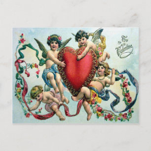 Victorian Valentine Helg Vykort