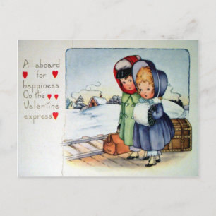 Victorian Valentine Helg Vykort