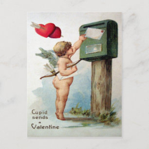 Victorian Valentine Helg Vykort