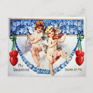 Victorian Valentine Helg Vykort