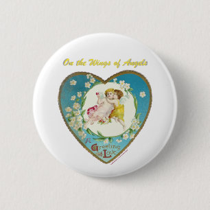 Victorian Valentine på Änglarna av Änglar-gåvor Knapp