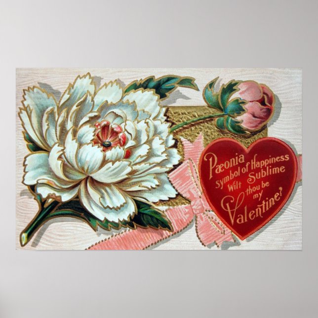 Victorian Valentine Poster (Framsidan)