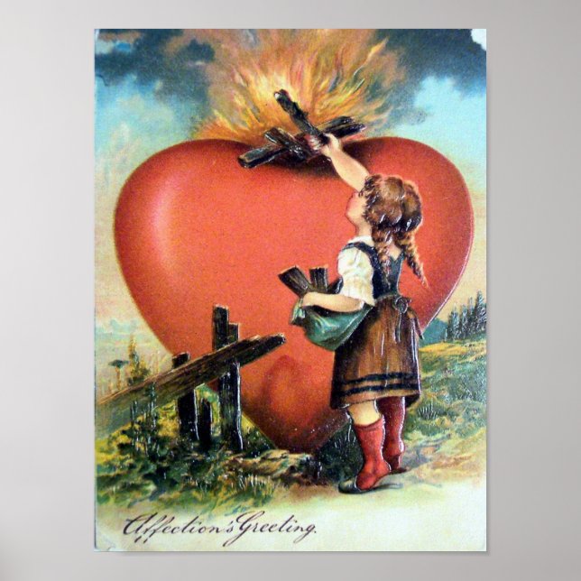 Victorian Valentine Poster (Framsidan)