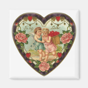 Victorian Valentine till min Kärlek II Magnet