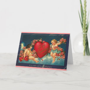 Victorian Valentine till min Valentine Helgkort