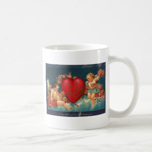 Victorian Valentine till min Valentine Kaffemugg