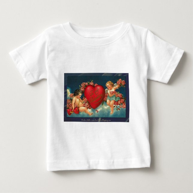 Victorian Valentine till min Valentine Tee Shirt (Framsida)