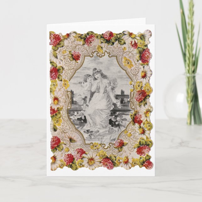 VICTORIAN VALENTINS DAGKORT HELGKORT (Framsida)