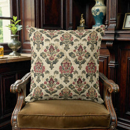 Victorian Vintage Floral Kudde