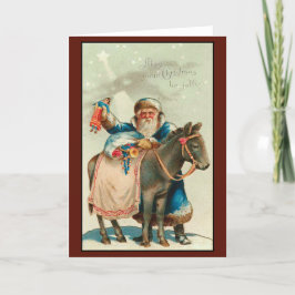 Victorian Vintage Retro-jul Helgkort