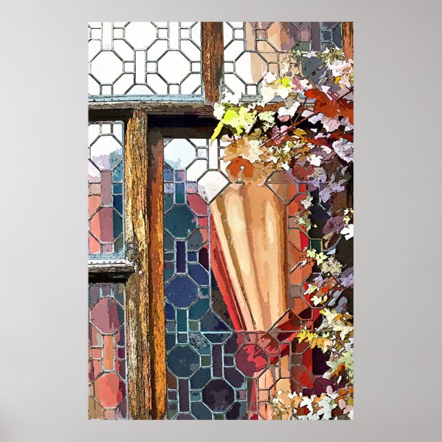 VICTORIAN WINDOW POSTER (Framsidan)