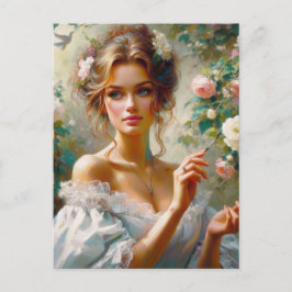 Victorian Woman 3 Vykort