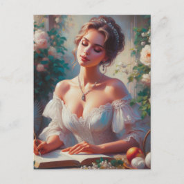 Victorian Woman 6 Vykort