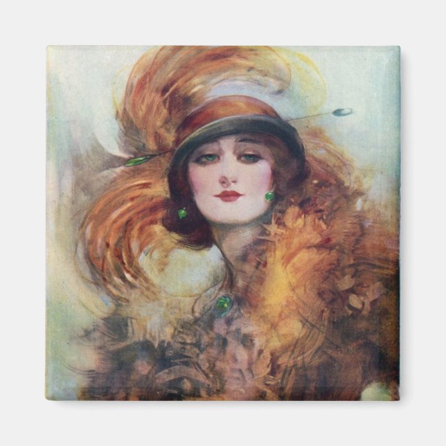 Victorian Woman Magnet (Framsidan)